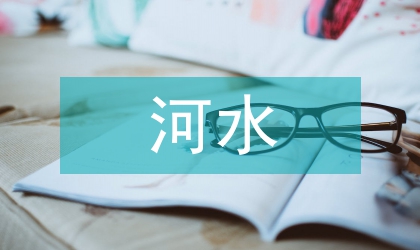 河水环境综合治理设施的应用