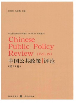 中国公共政策评论