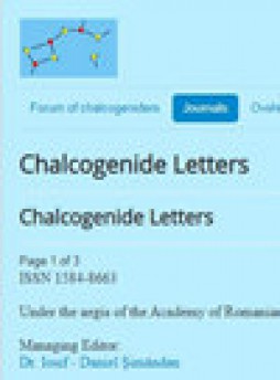 Chalcogenide Letters杂志