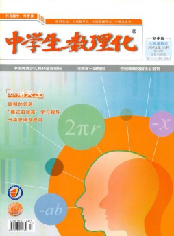 中学生数理化·七年级数学·配合人教社教材杂志